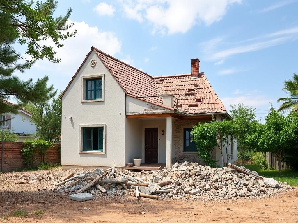 Costo medio per demolire una casa in Italia nel 2025