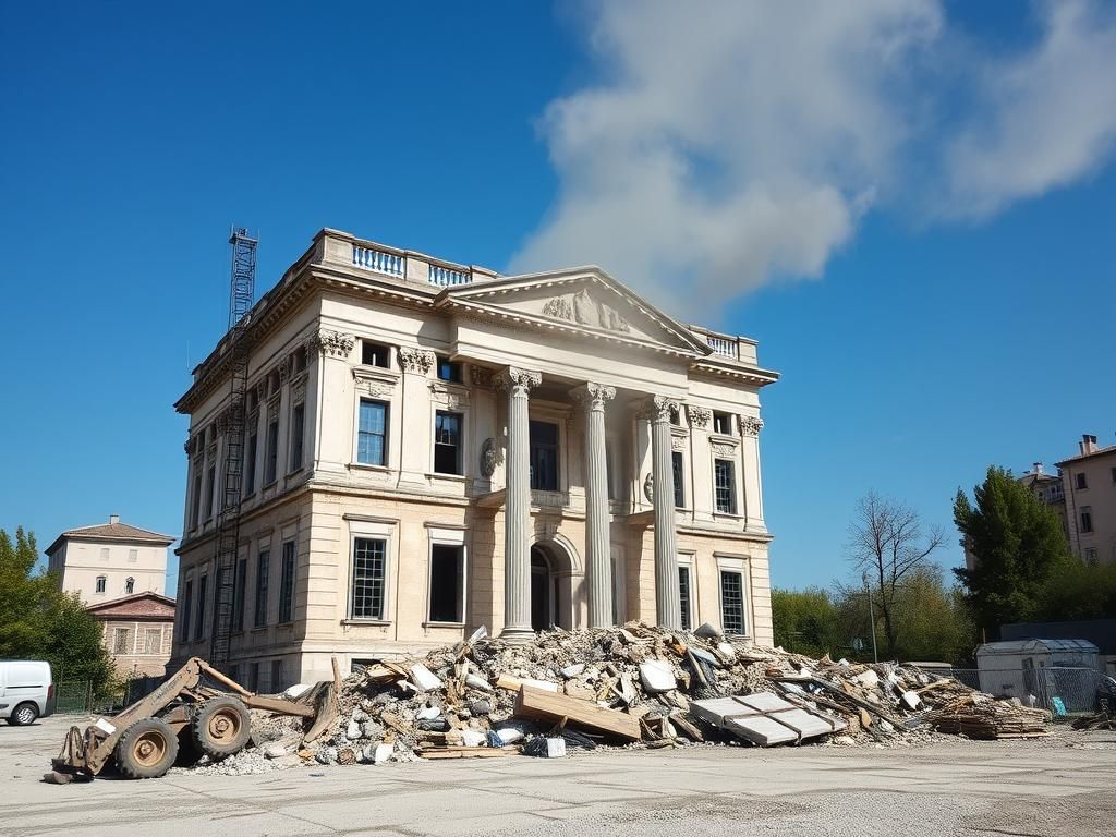 Demolizione di edifici abusivi: cosa dice la legge