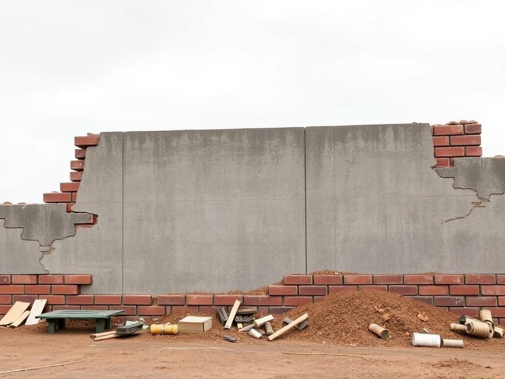 Demolire un muro portante: rischi e requisiti strutturali