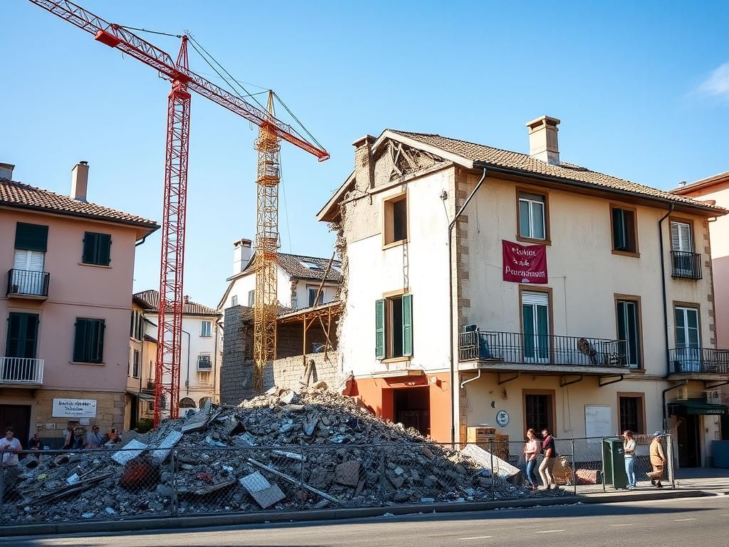 Demolizione e ricostruzione in un’unica pratica edilizia