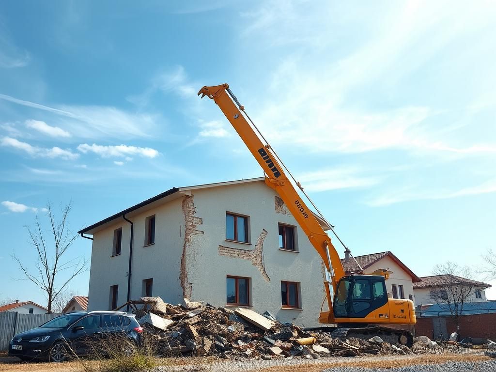 Tempi medi per completare una demolizione residenziale